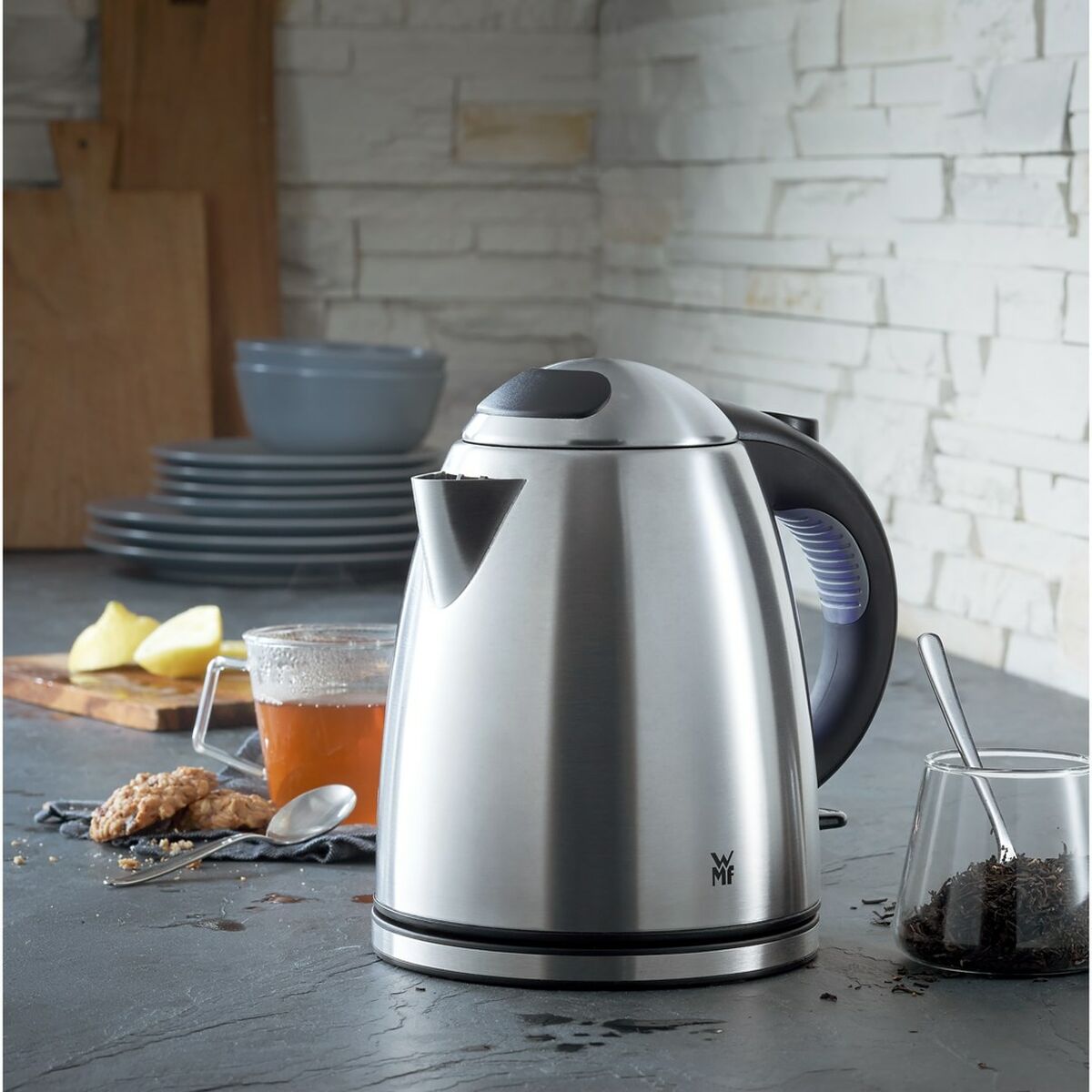 Kettle WMF Stelio WMF Black Grey 2400 W 1,2 L Stainless steel-2