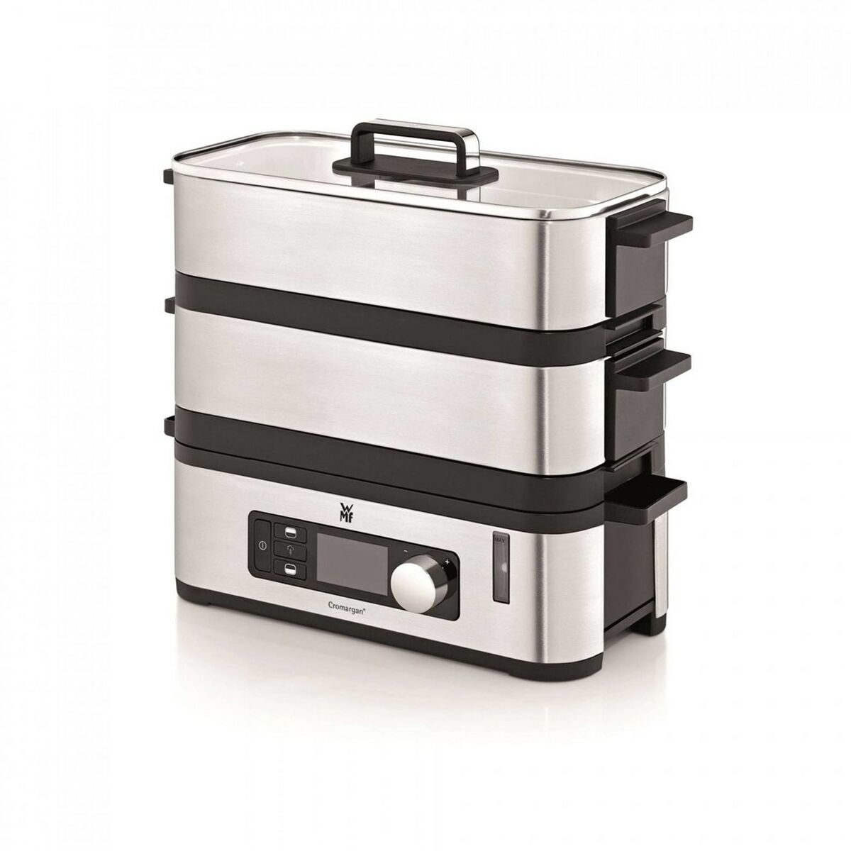 Food Steamer WMF 415090011 Black Stainless steel 900 W-0