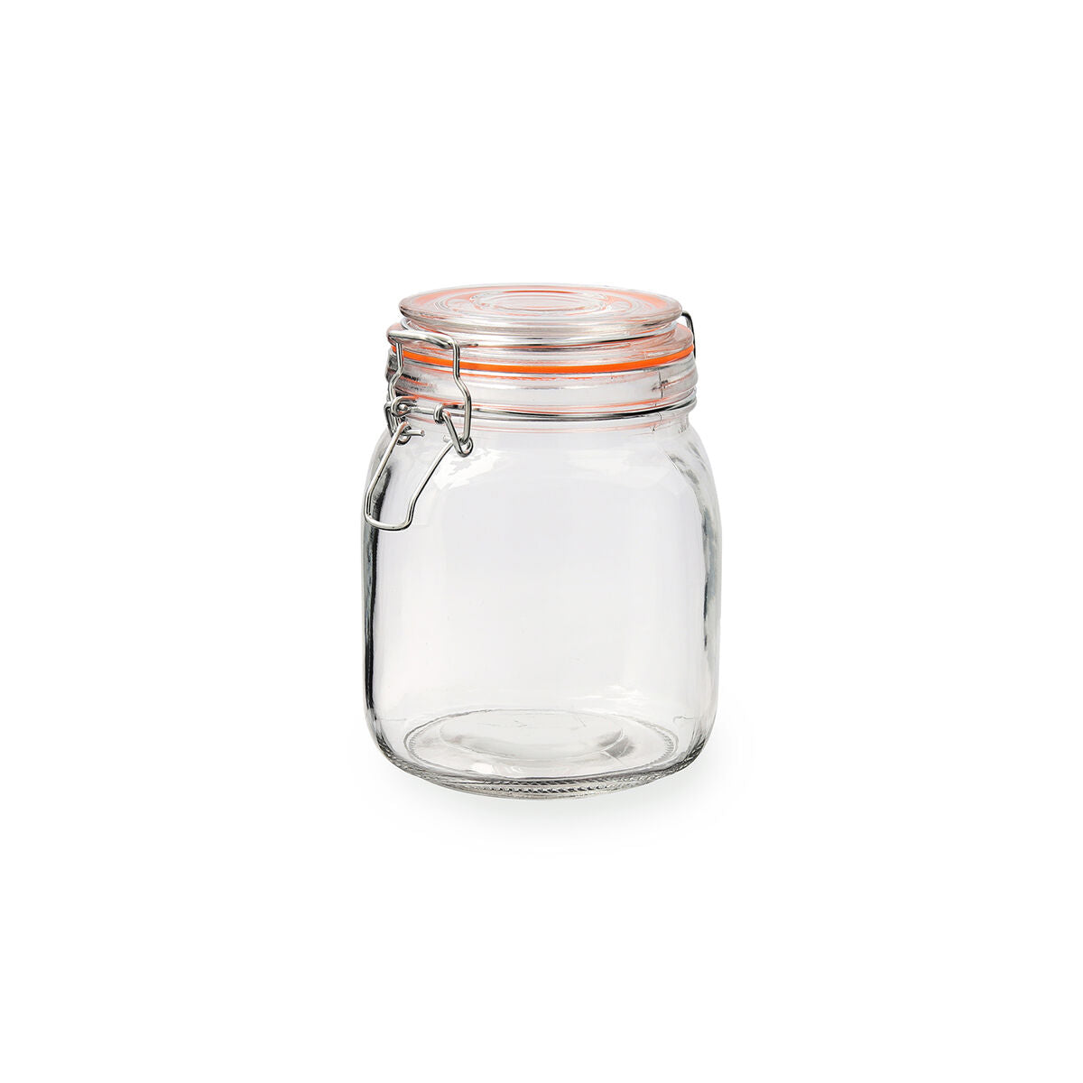 Glass Jar Quid New Canette Transparent Glass (1L) (Pack 6x)-0
