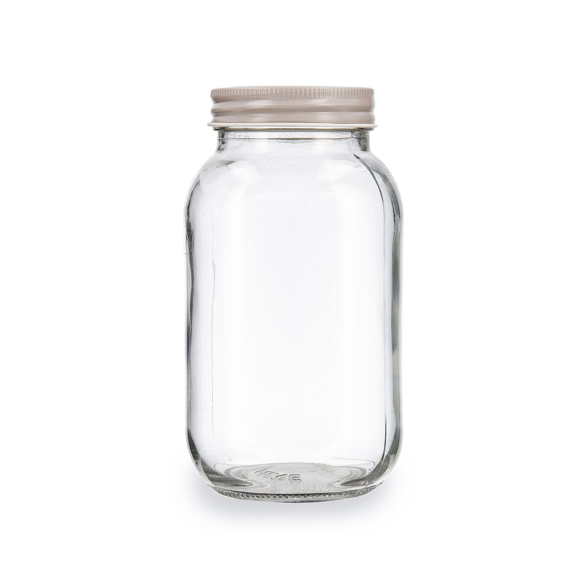 Jar Quid Moss Grey Glass 1 L (Pack 6x)-2