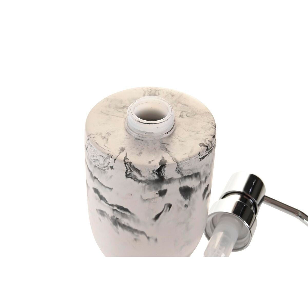 Soap Dispenser DKD Home Decor Black Cement White-1