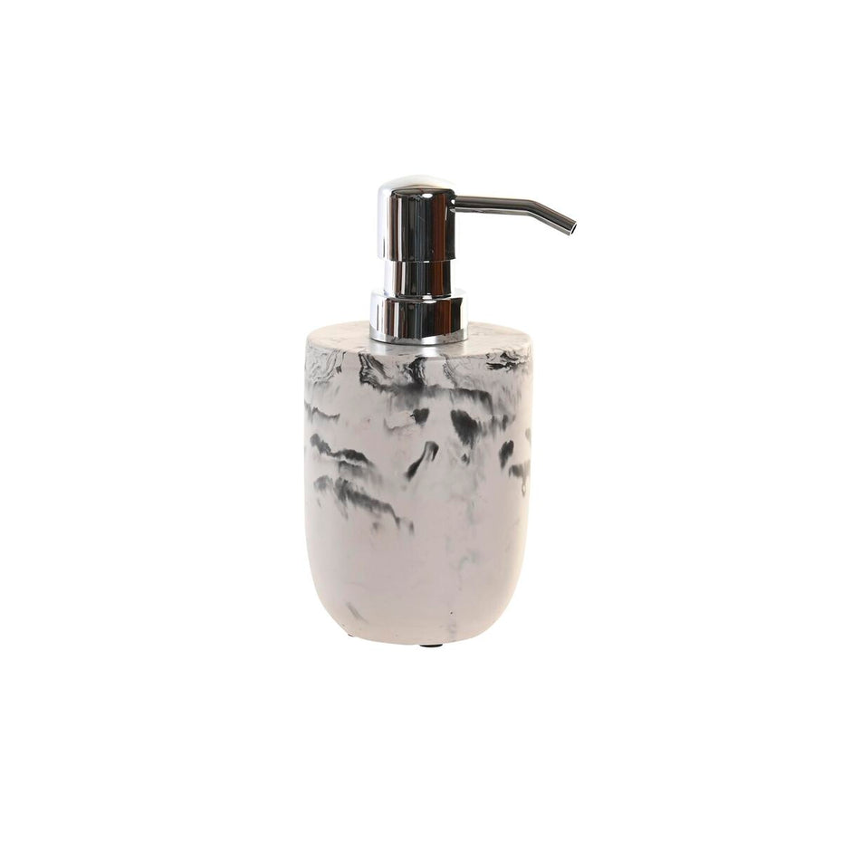 Soap Dispenser DKD Home Decor Black Cement White-0
