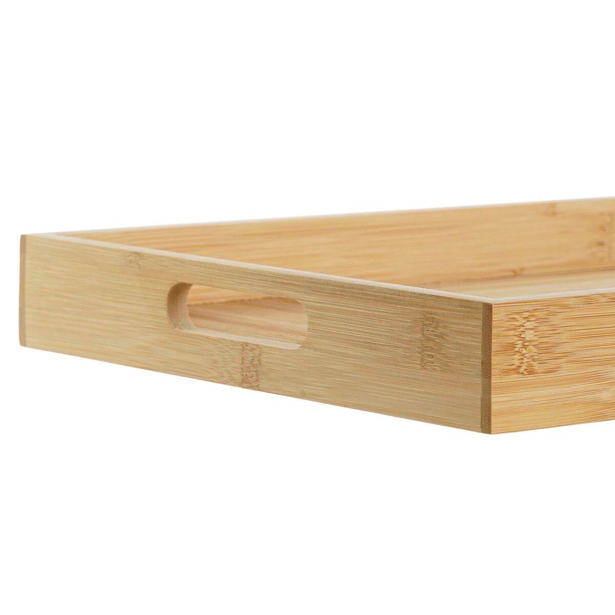 Tray DKD Home Decor Natural Bamboo 43 x 27 x 4,5 cm-3