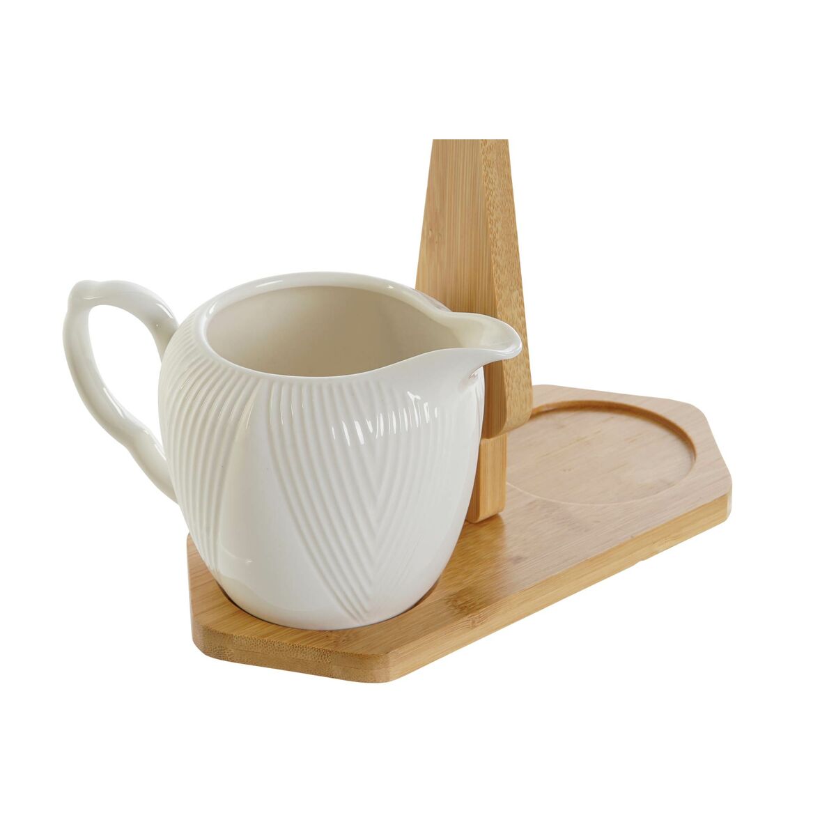 Milk jug and sugar bowl DKD Home Decor-1