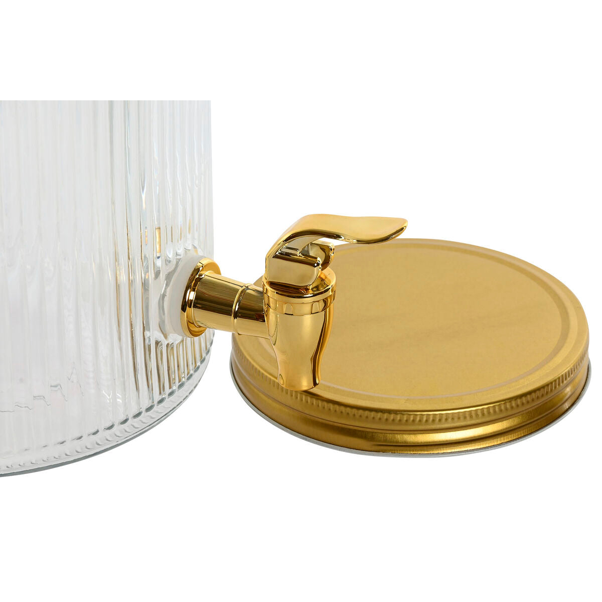 Water Dispenser Home ESPRIT Golden Metal Crystal 5,5 L 18 x 23,5 x 30 cm-2