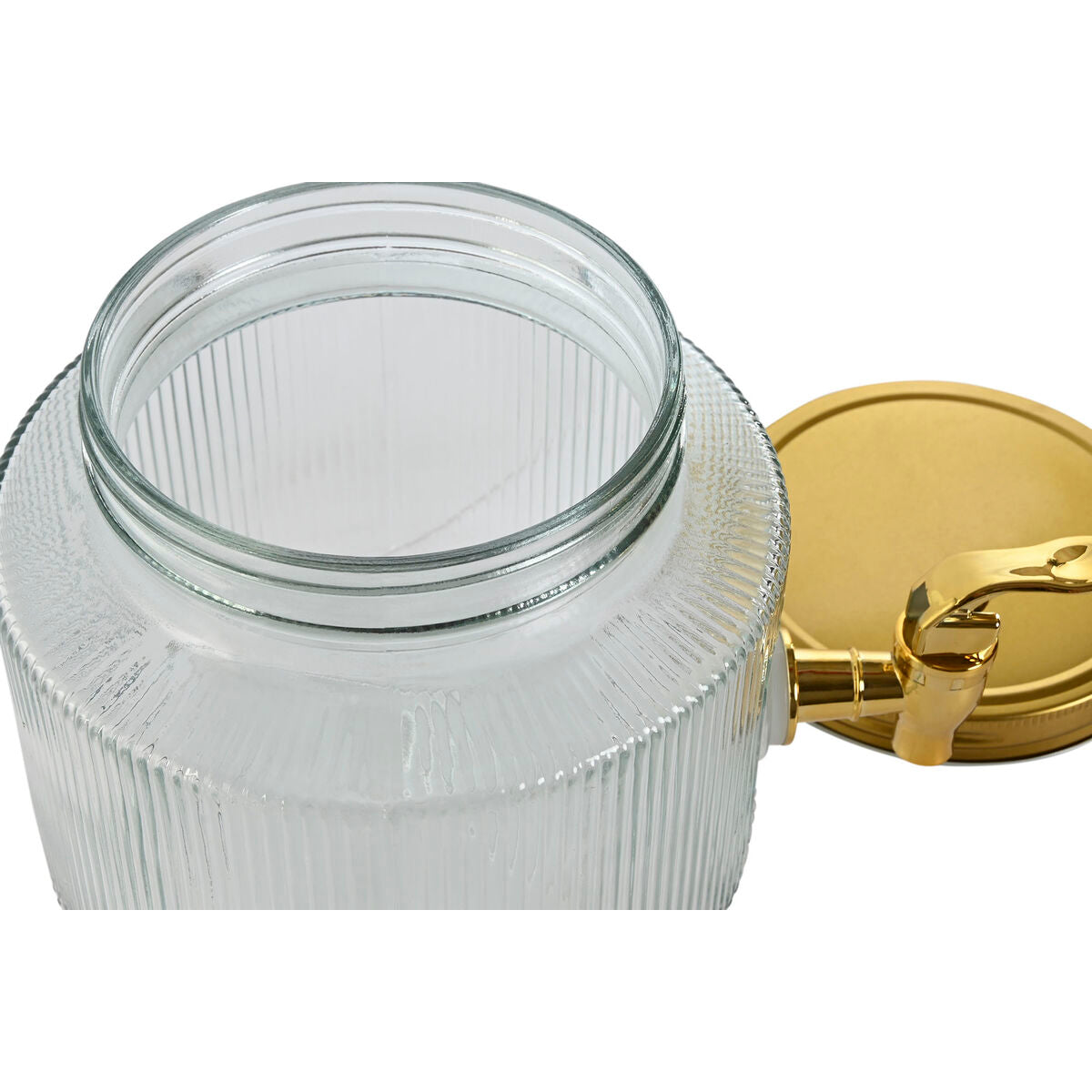 Water Dispenser Home ESPRIT Golden Metal Crystal 17,8 x 25 x 15 cm-1