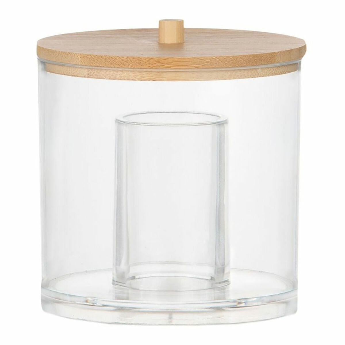 Glass Jar Andrea House ba72111 Acrylic ø 9 x 9 cm-0