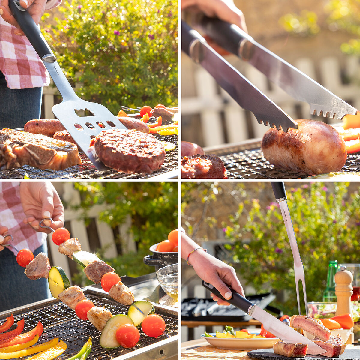 BBQ Utensils Kit with Case BBSet InnovaGoods 12 Pieces-8