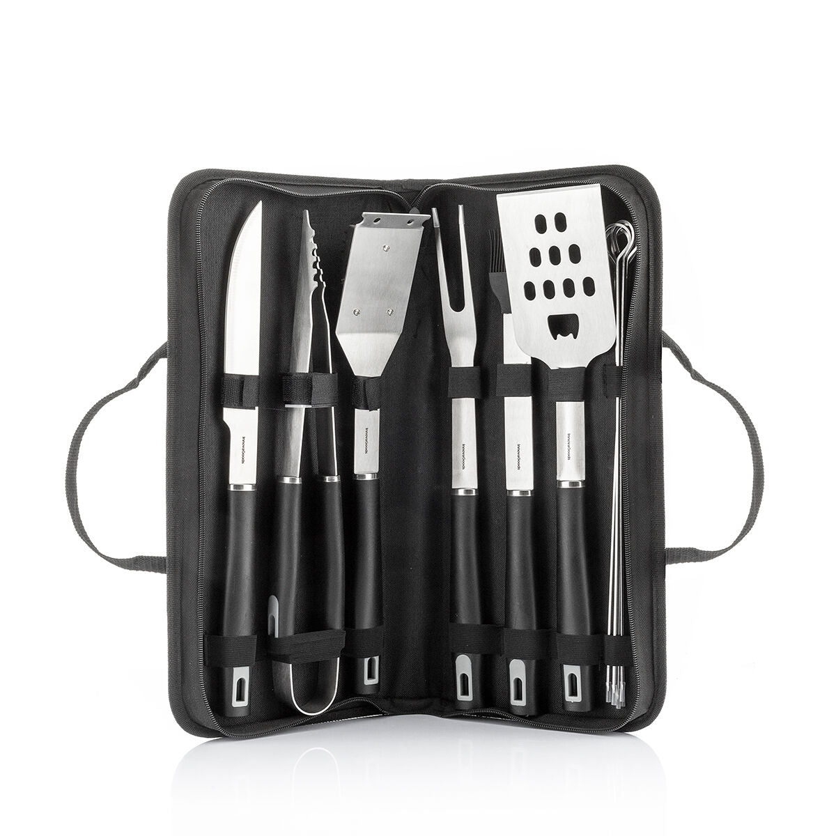 BBQ Utensils Kit with Case BBSet InnovaGoods 12 Pieces-5