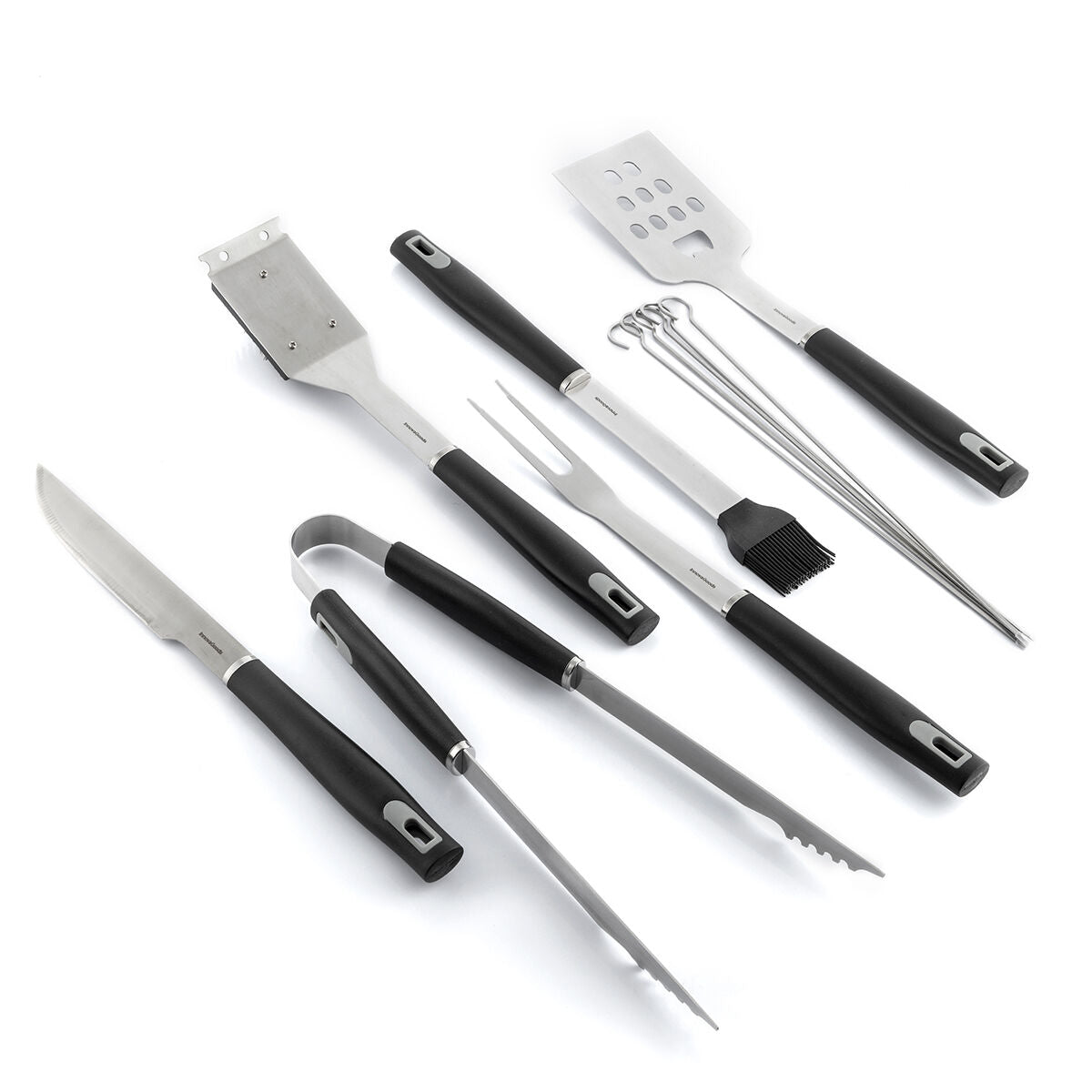 BBQ Utensils Kit with Case BBSet InnovaGoods 12 Pieces-4