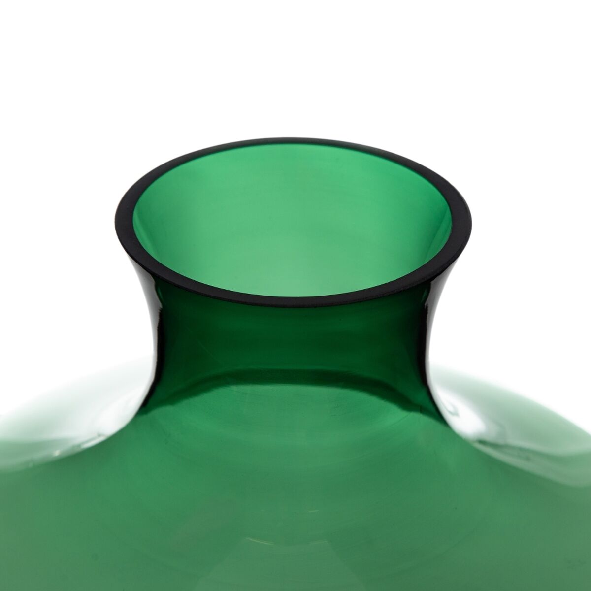 Vase 21 x 21 x 25 cm Green Glass-1