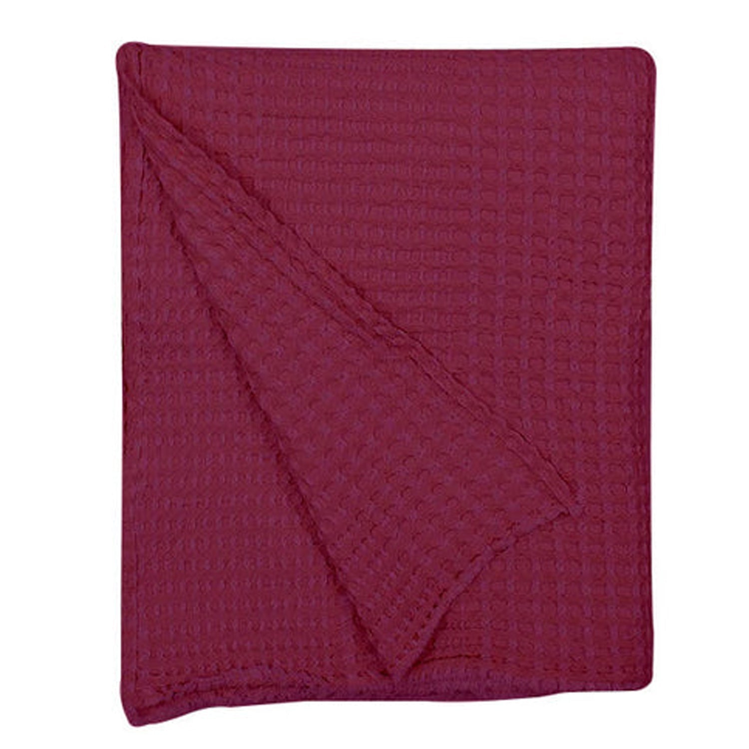 Pure Linen - Waffle Weave Throw Blanket-2