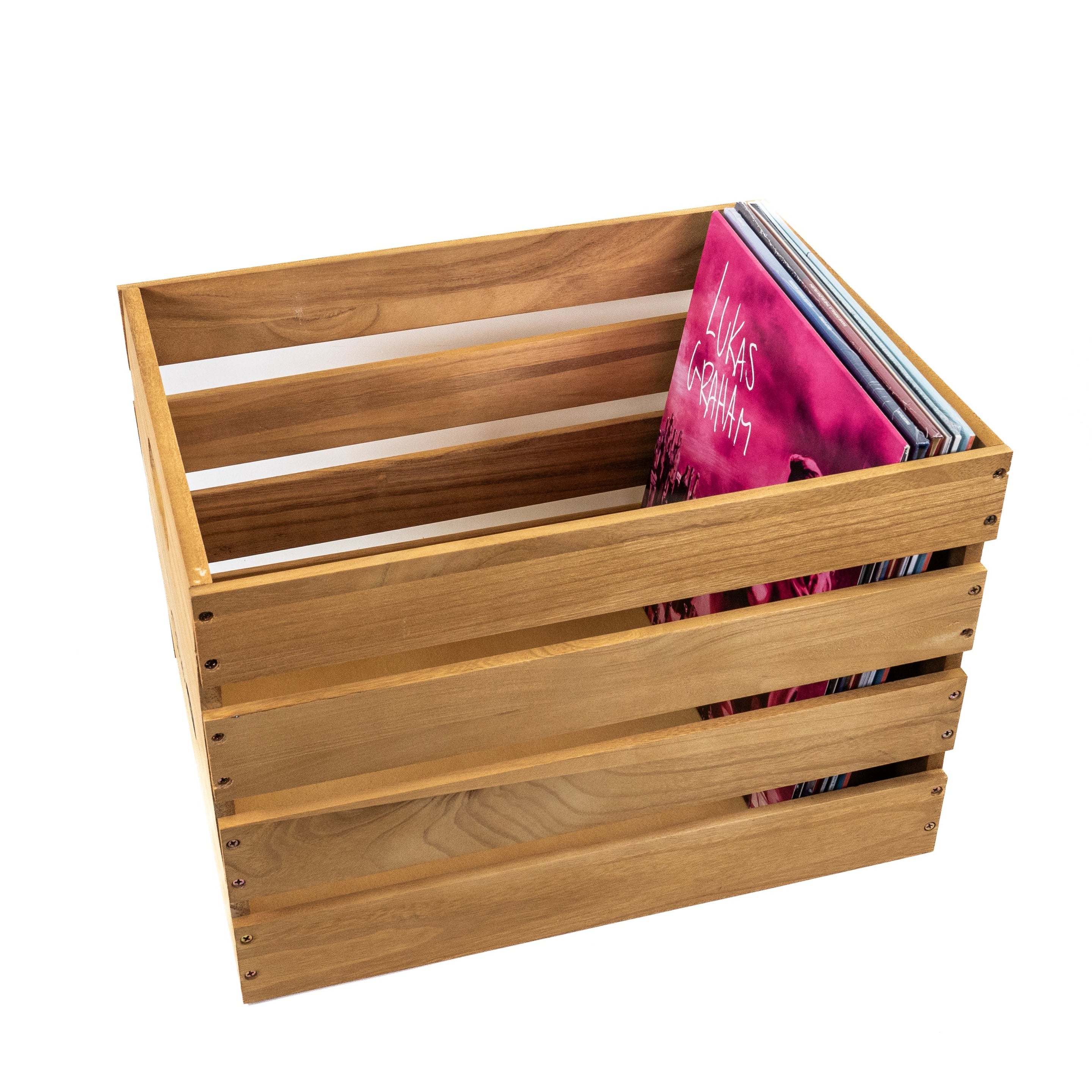 Studio 57 Vinyl record storage box (Wood)-1