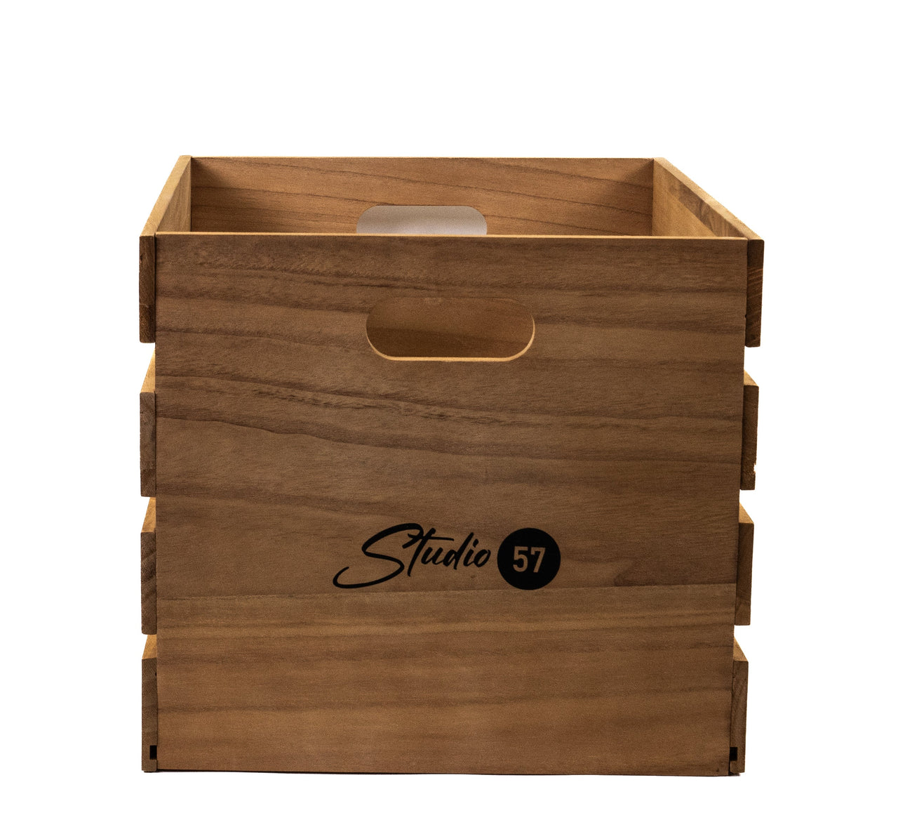 Studio 57 Vinyl record storage box (Wood)-2