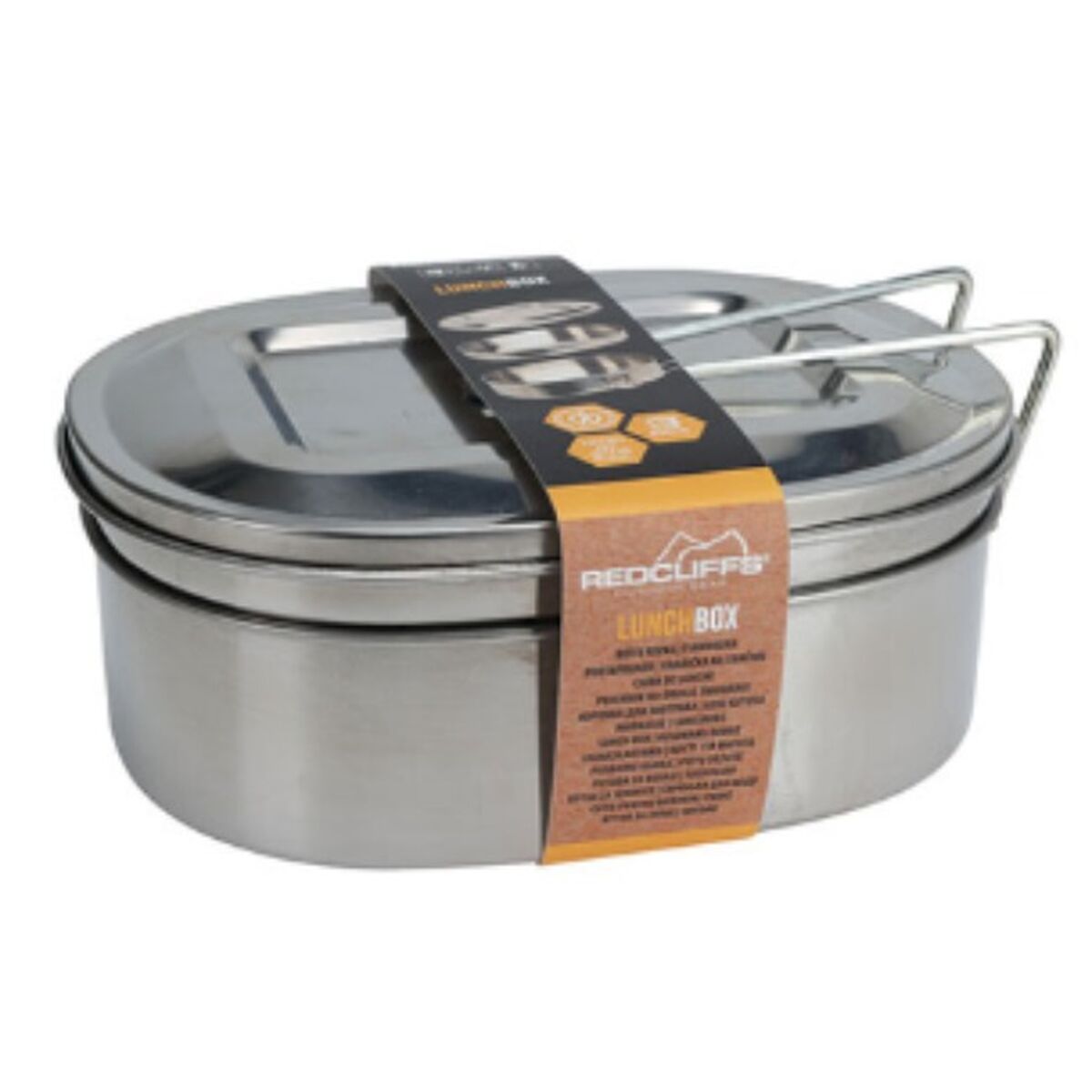 Lunch box Redcliffs Stainless steel 1,2 L-2