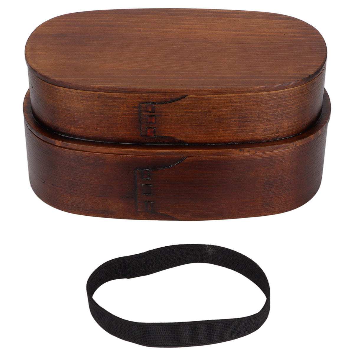 Japanische Bento Box – 2-lagige Holz-Lunchbox