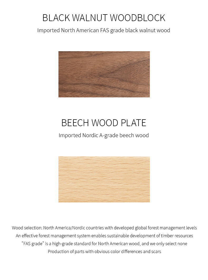 Mini Solid Wood Magnetic Rechargeable Wall Light-2